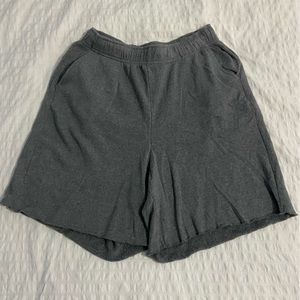 Grey sweat shorts